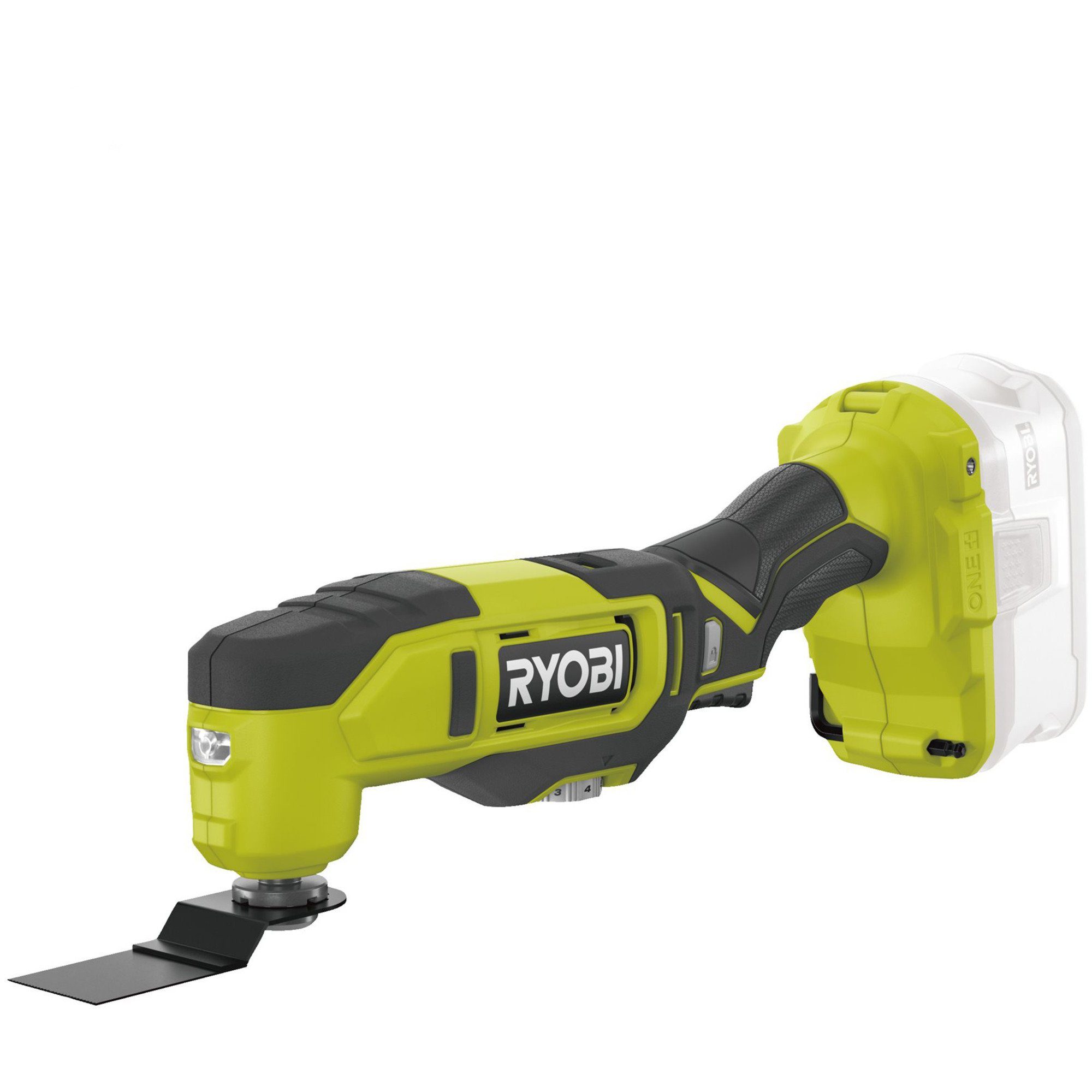 RYOBI Akku-Multifunktionswerkzeug Ryobi ONE+ Akku-Multitool RMT18-0, 18Volt, ohne Akku und Ladegerät