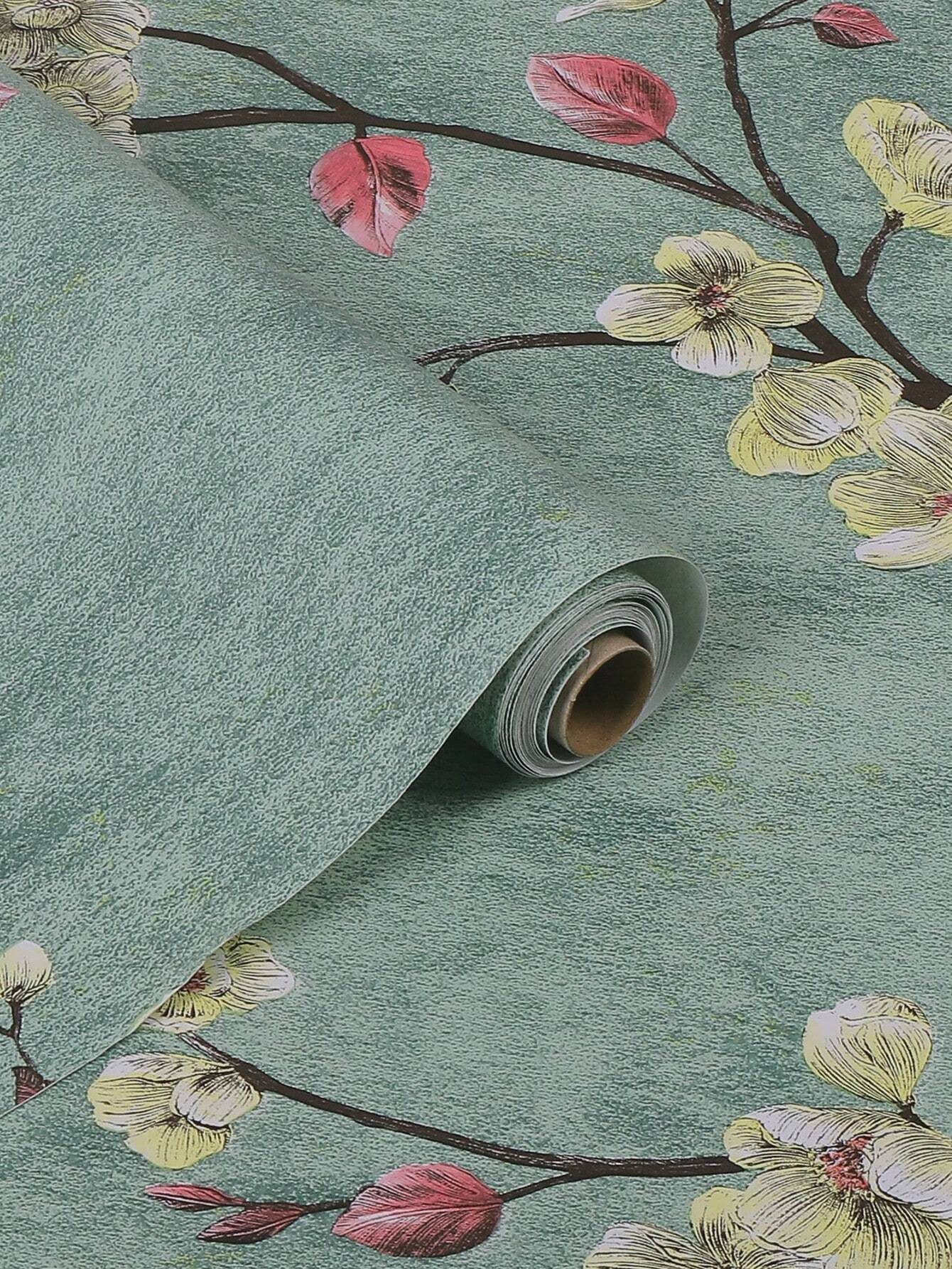 HomeBella Mustertapete Selbstklebende Tapete Blumenmuster – günstig online kaufen