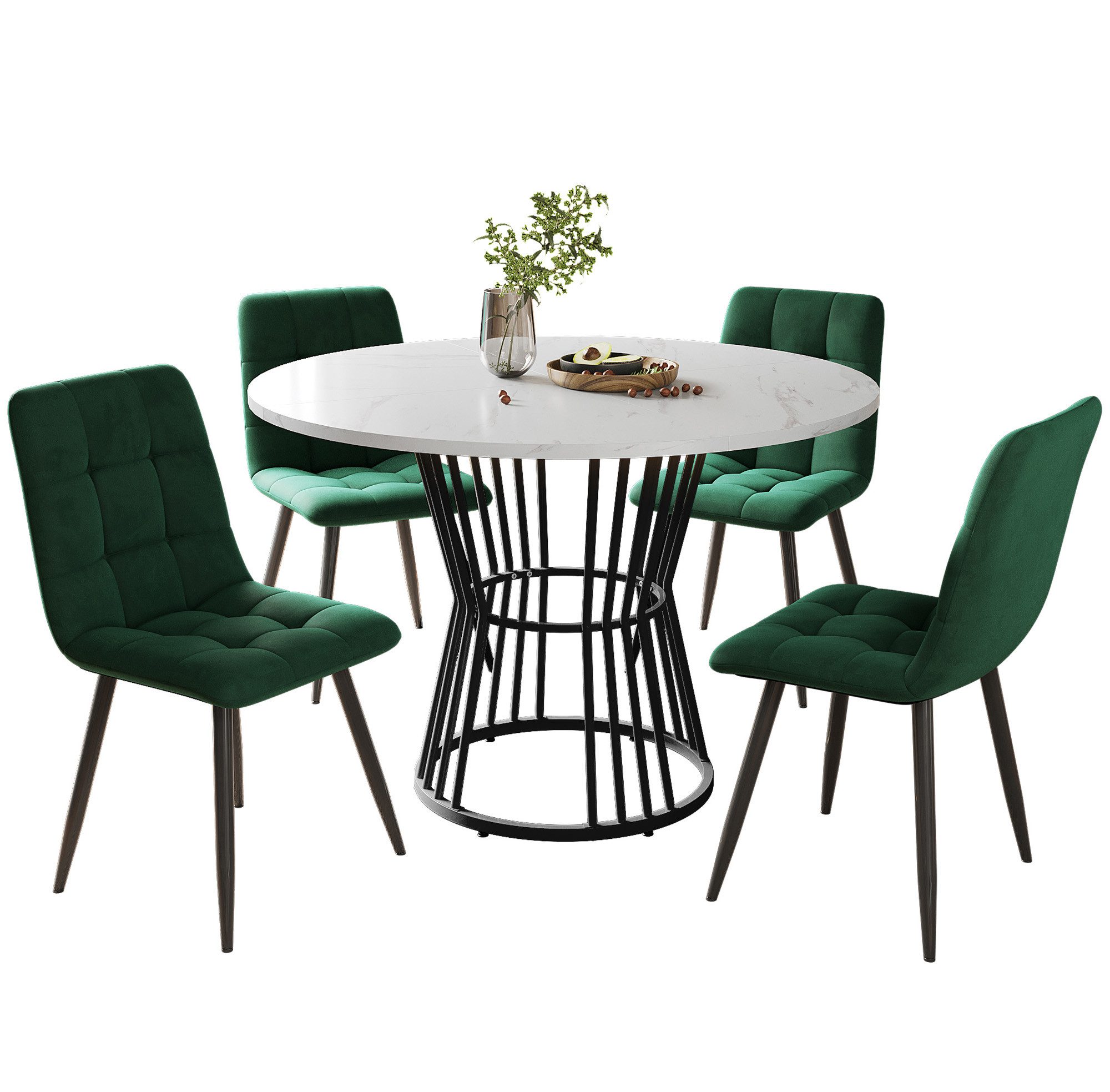 HAUSS SPOLE Essgruppe 5-teilig Esstisch mit günstig online kaufen