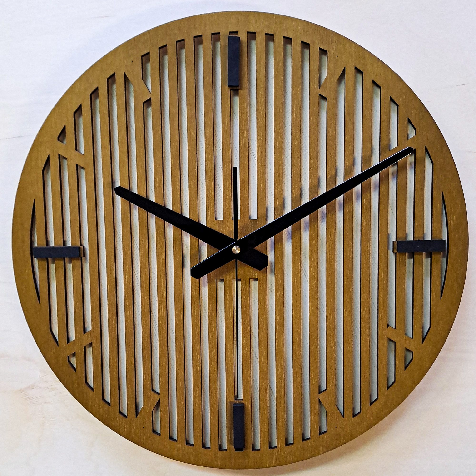 ORNAMENTI Wanduhr Grosse, moderne Wanduhr, geometrisch, günstig online kaufen