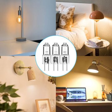 oyajia Flutlichtstrahler 4/10er Pack G4 LED Lampe, LED Birnen AC/DC 12V Lampen Leuchtmittel, LED wechselbar, Ersatz Halogenlampe, Energiesparende Glühbirnen, Nicht Dimmbar