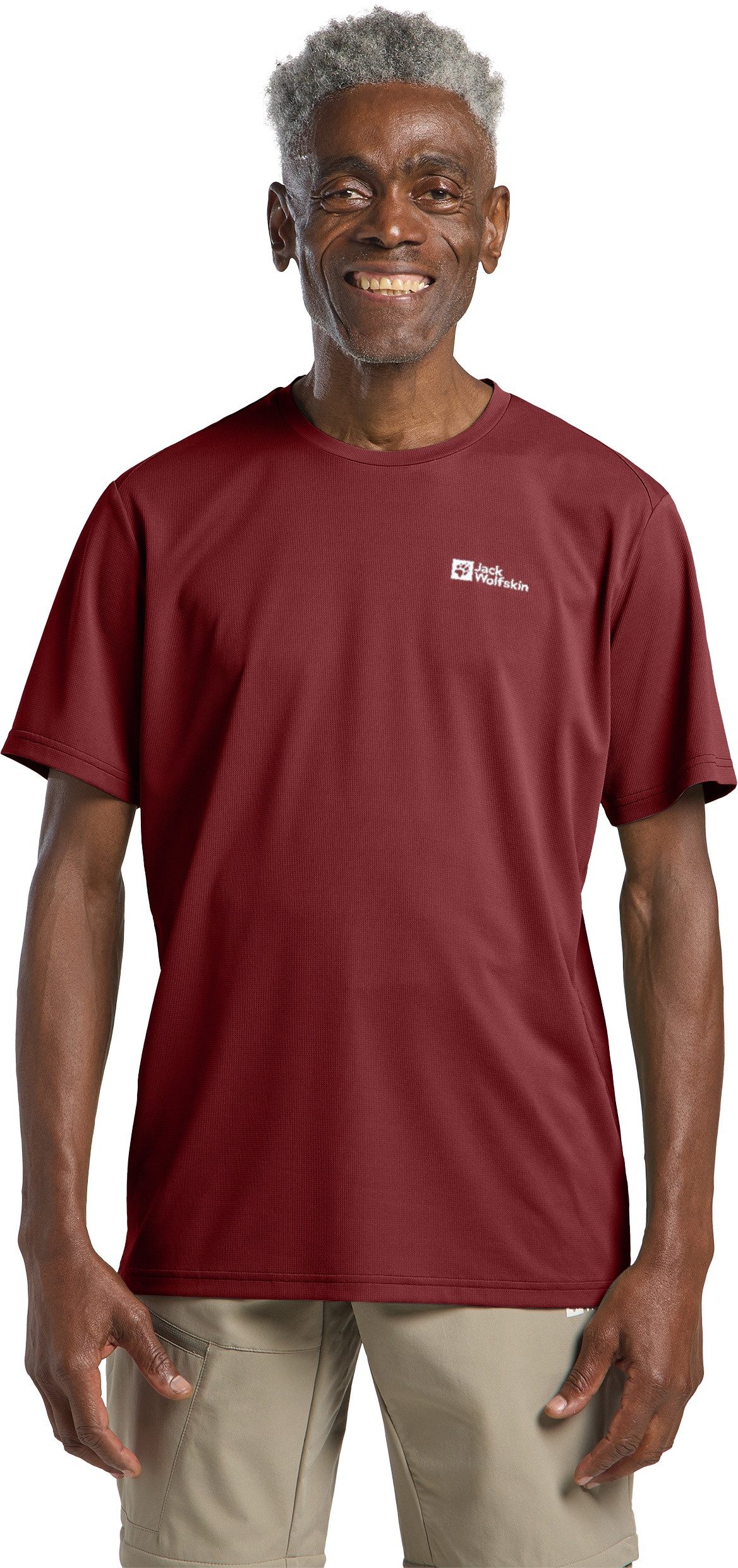 Jack Wolfskin T-Shirt "DELGAMI S/S M" günstig online kaufen