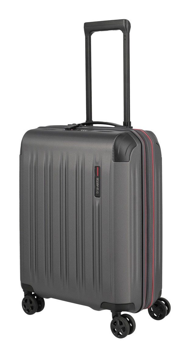 travelite Trolleyset DYNAMIIC 3-teilig Hartschale, 4 Rollen, (Set, 3 tlg., S+/M/L), ABS-Hartschale und Volumenerweiterung