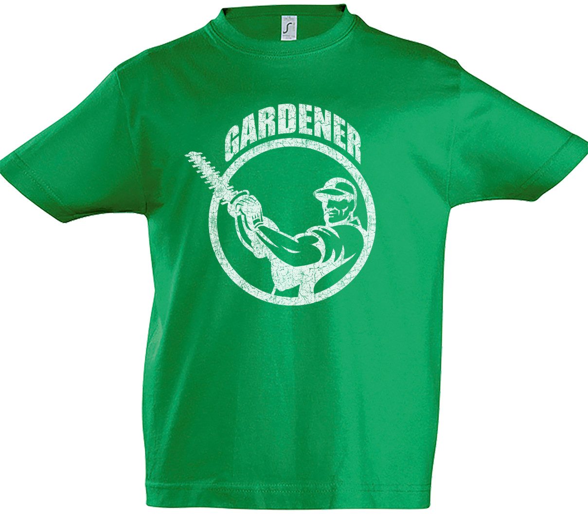 Urban Backwoods Print-Shirt Gardener Kinder T-Shirt Holzfäller Axt Waldarbeiter Förster Logger (1-tlg) Lumberjack Woodcutter Woodsman Forstarbeiter