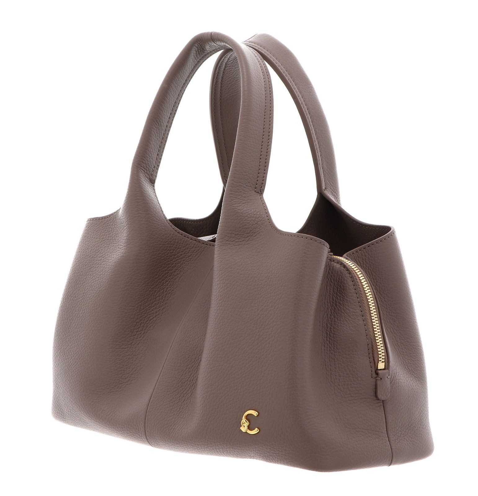 COCCINELLE Handtasche Handbag Grained Leather, aus echtem Rindsleder