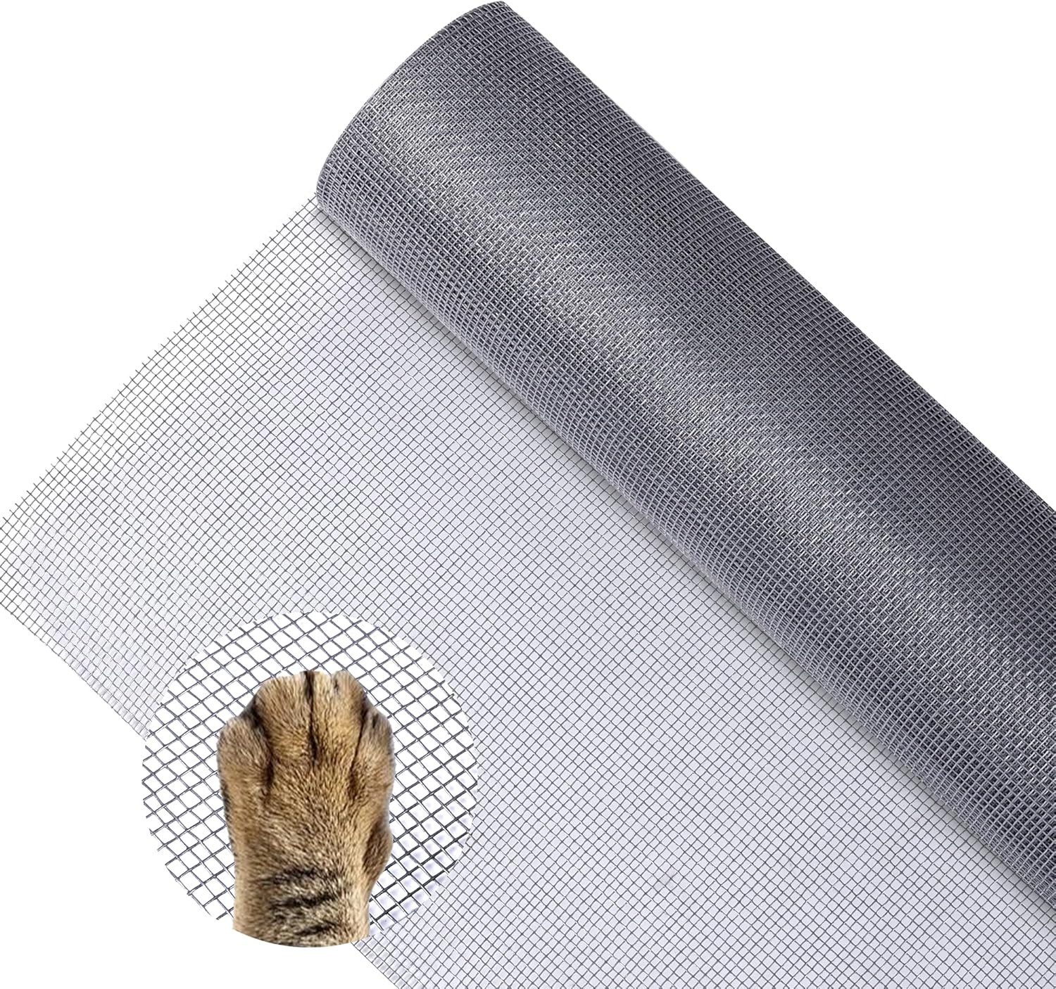 Agger Moskitonetz Schneidbar Fliegennetz,Fiberglas-Fliegengitter Fenster Gewebe, Insektenschutz Gaze Fenster für Fenster, Dachfenster, Balkontür