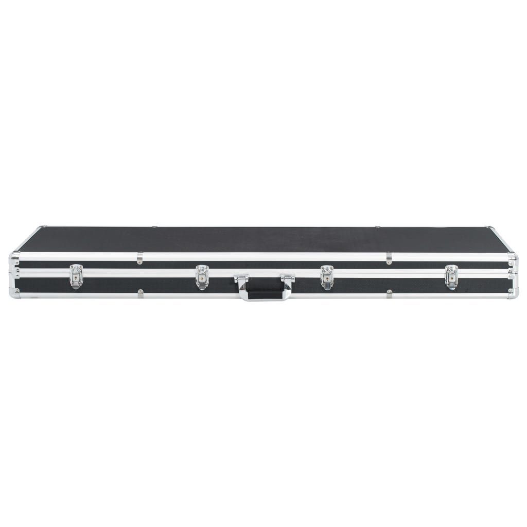 vidaXL Koffer Waffenkoffer Schwarz 134×35×12 cm Aluminium