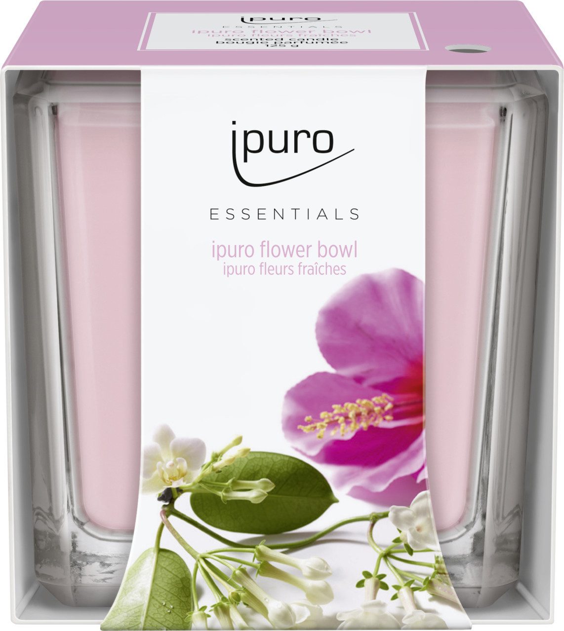IPURO Duftkerze ipuro ESSENTIALS Duftkerze Flower Bowl 125 g günstig online kaufen
