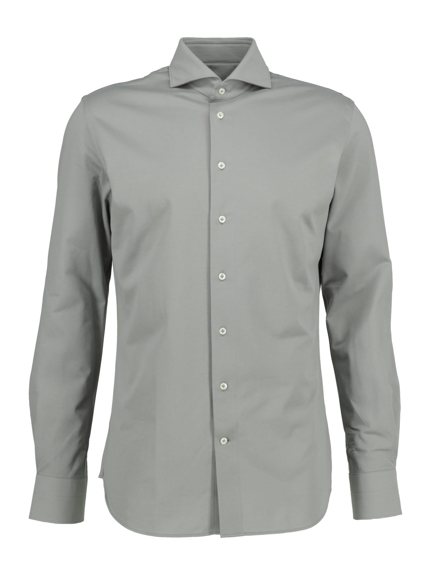 Profuomo Langarmhemd Japanese Knitted Hemd - Slim Fit