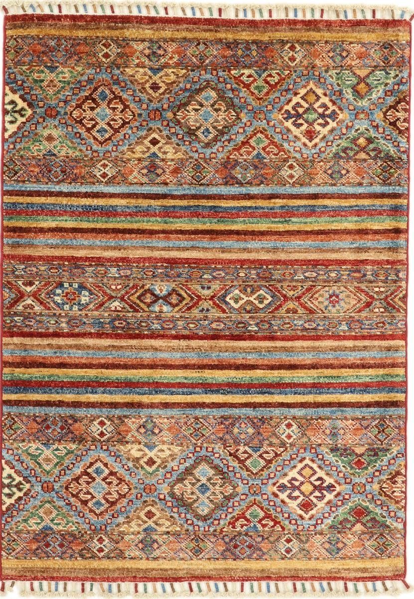 Orientteppich Arijana Shaal 85x117 Trading, Handgeknüpfter Nain mm 5 rechteckig, Höhe: Orientteppich