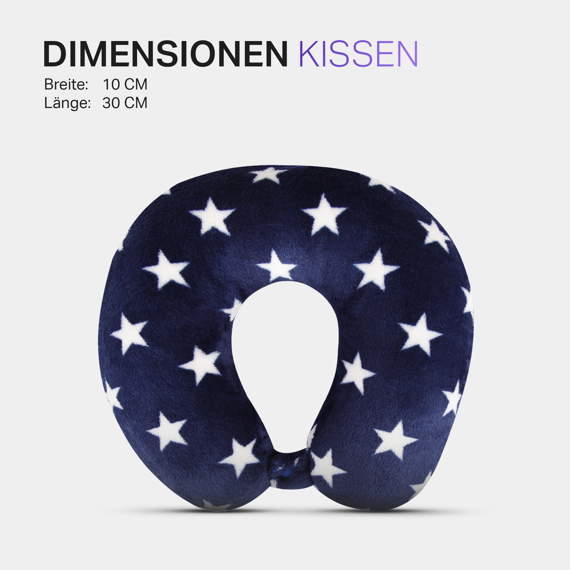 Bestlivings Nackenhörnchen Reisekissen 05791, 1-tlg., Kuschelig günstig online kaufen