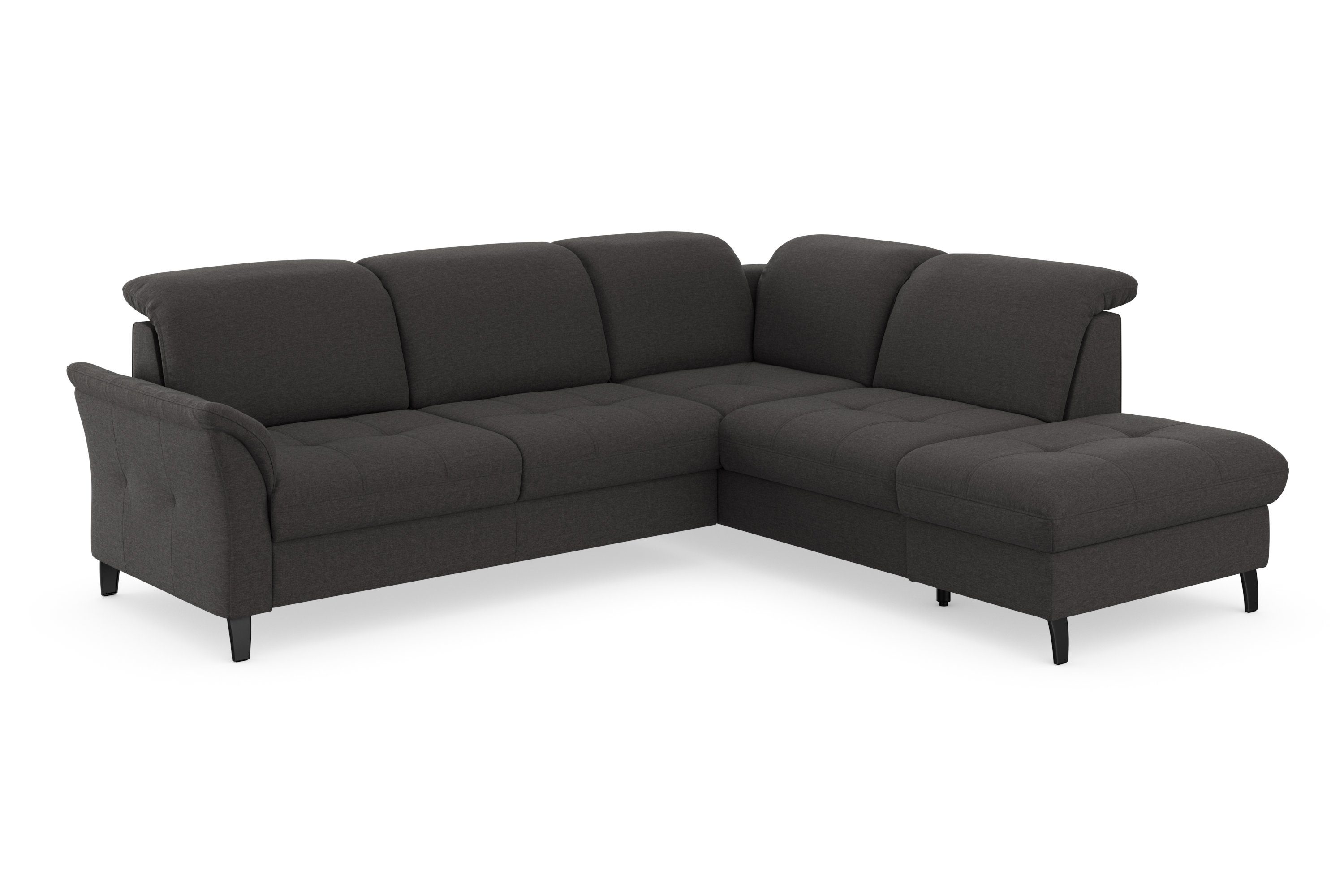 sit&more Ecksofa Maggiore, Stauraum mit Bettfunktion Kopfteilverstellung, wahlweise und