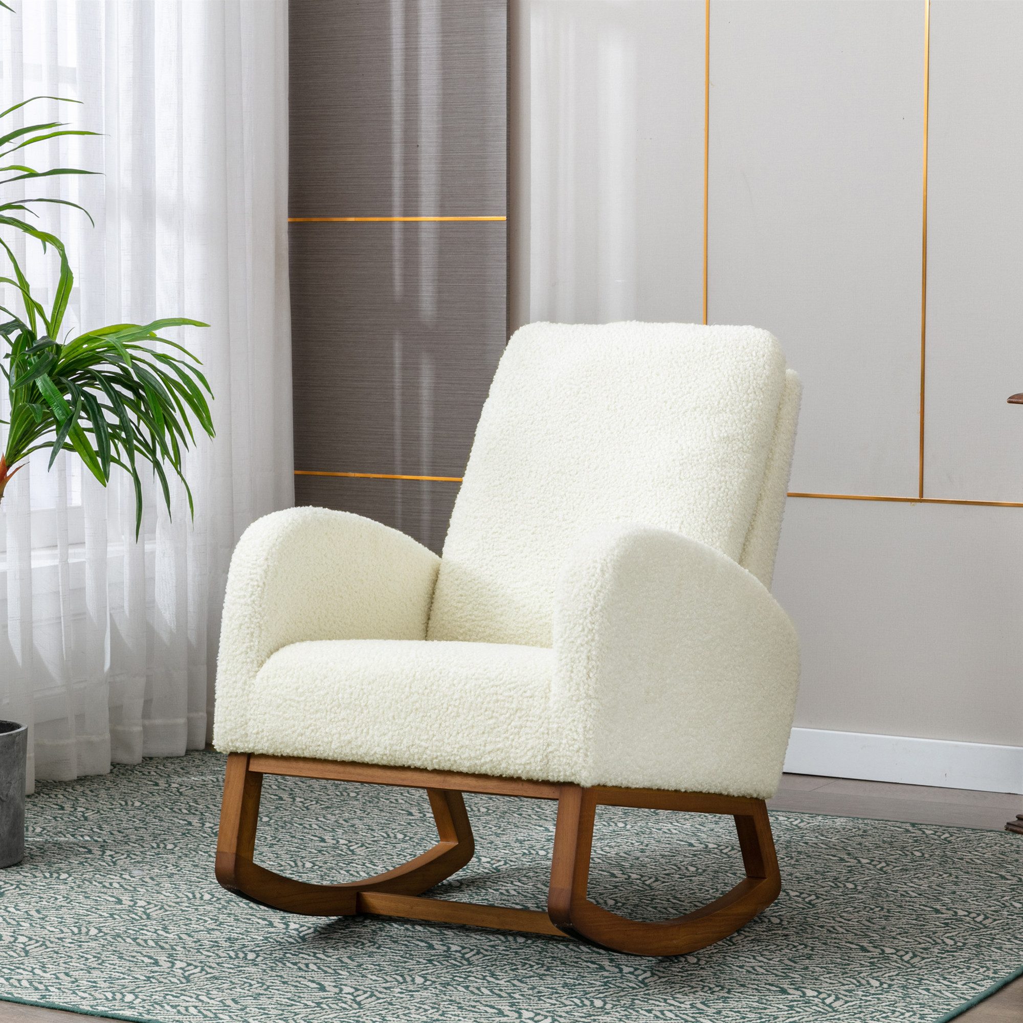 KLAM HOME Stuhl Relaxsessel Schaukelsessel Sessel günstig online kaufen