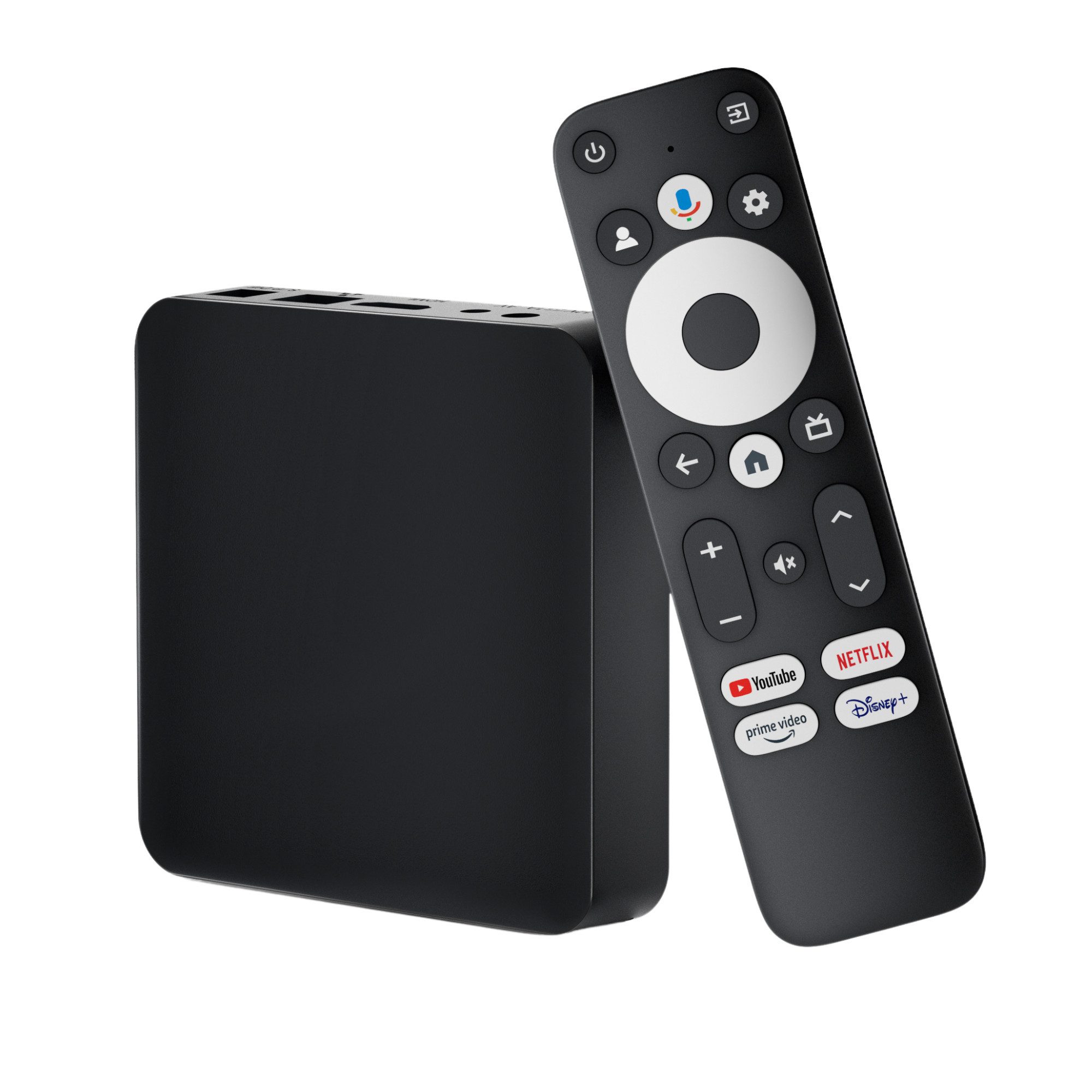 Android Streaming-Box GD2 4K Heimkino Mediaplayer (Google TV, LAN, USB), Smartes Upgrade mit Dolby Atmos, AV1 & Chromecast