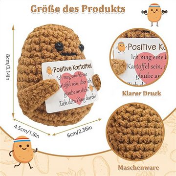 autolock Minipuppe Pocket Hug Positive Kartoffel Kreative Strickwolle Kartoffel