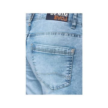 Cecil 5-Pocket-Jeans mittel-blau (1-tlg)