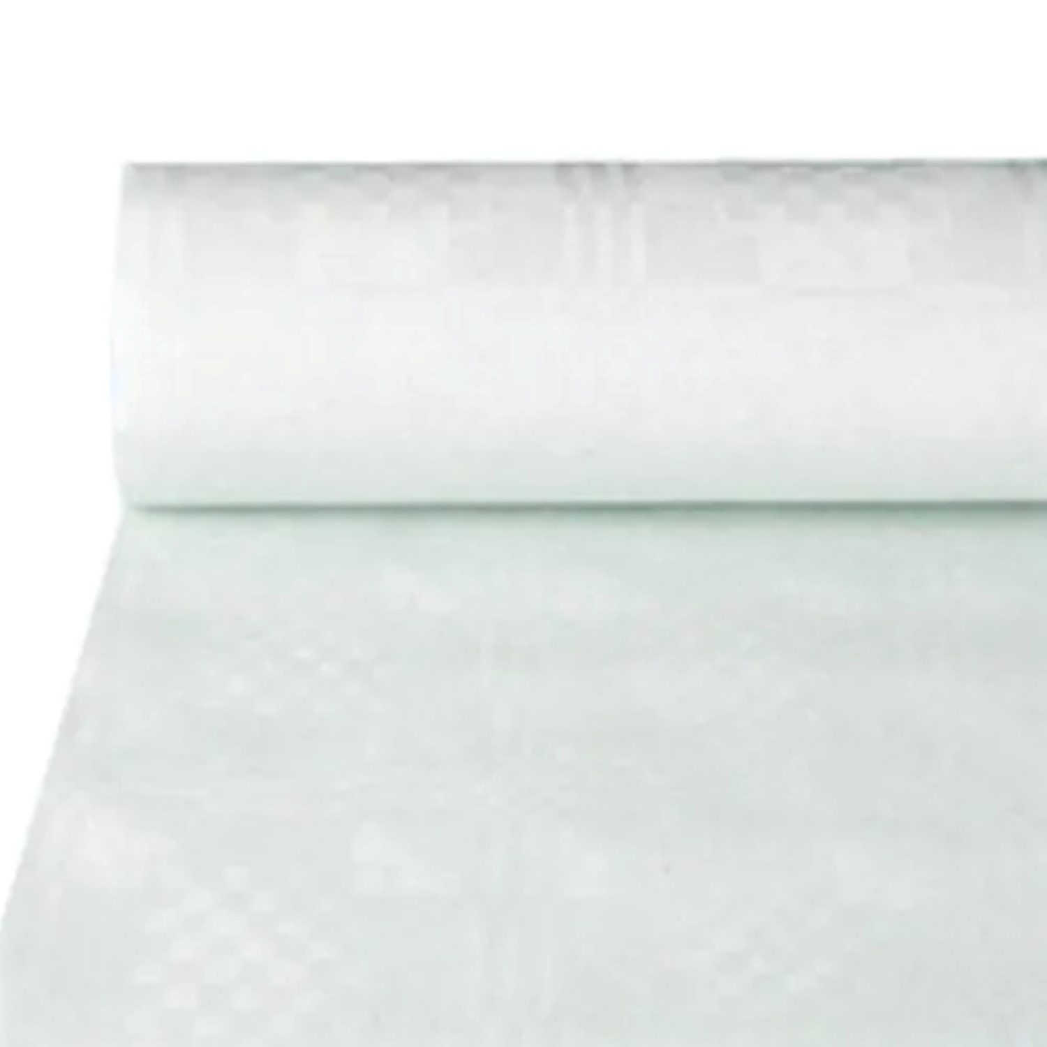 PAPSTAR GmbH Hängedekoration Tischdecke Papier mit Damastprägung 50x1m, Wei günstig online kaufen