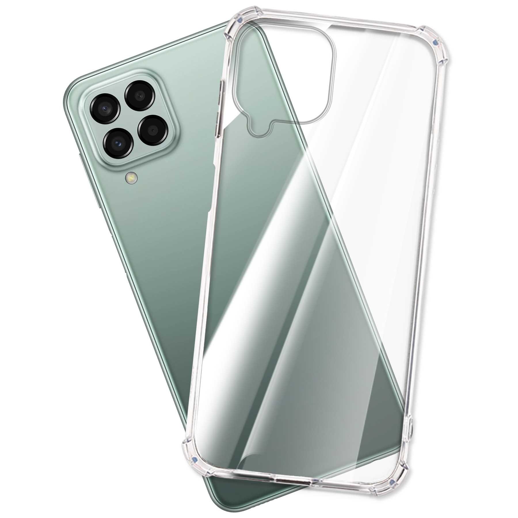 mtb more energy Smartphone-Hülle Clear Armor Case für Samsung Galaxy M33, Transparente TPU Schutzhülle Case Backcover mit Anti-Shock Verstärkung