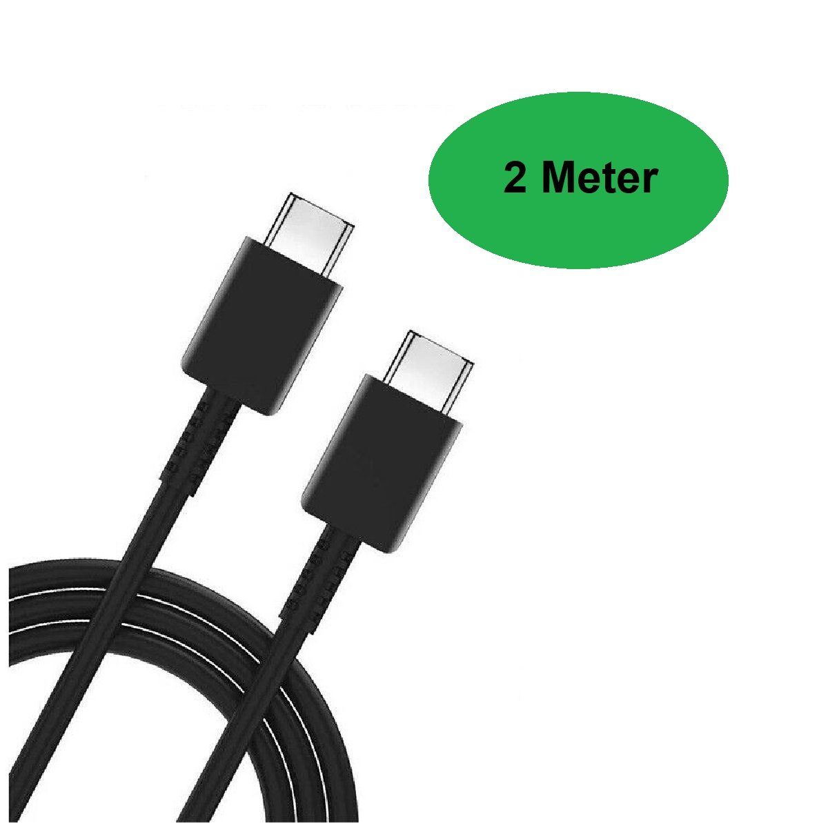 Ventarent Schnellladekabel für Samsung Galaxy S25 S24 S23 S22 S21 S20 + Ultra Autoladekabel, USB-C, USB-C (200 cm), Datensynchronisationskabel fast charging
