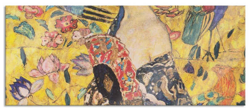Pixxprint Glasbild Wassily Kandinsky - Im Blau, Wassily Kandinsky - Im Blau (1 St), Glasbild aus Echtglas, inkl. Aufhängungen und Abstandshalter