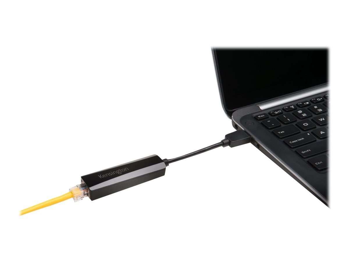 KENSINGTON UA0000E USB 3.0 to Ethernet Adapter Netzwerk-Switch