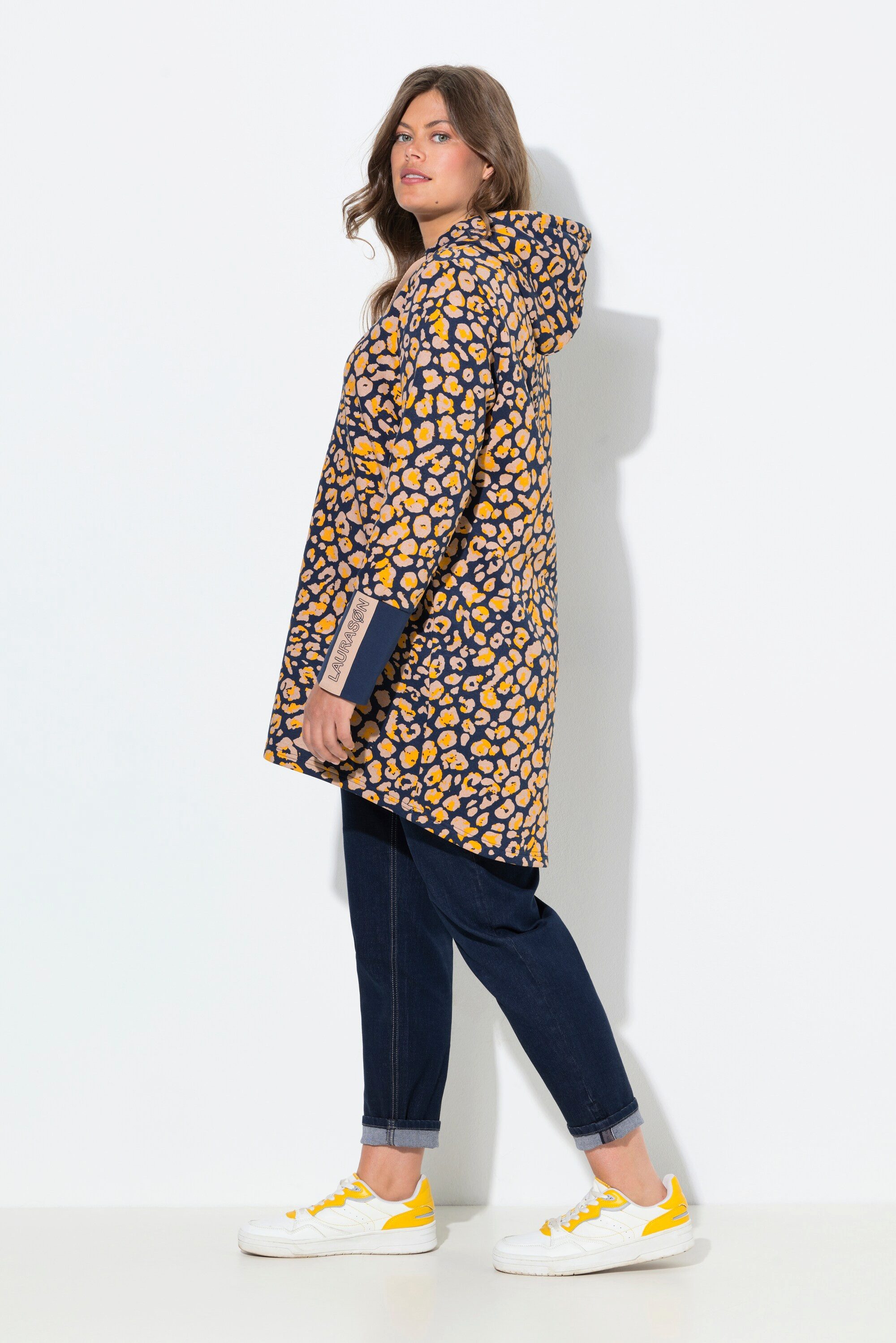 Laurasøn Sweatshirt long Sweatshirt Kapuze Langarm