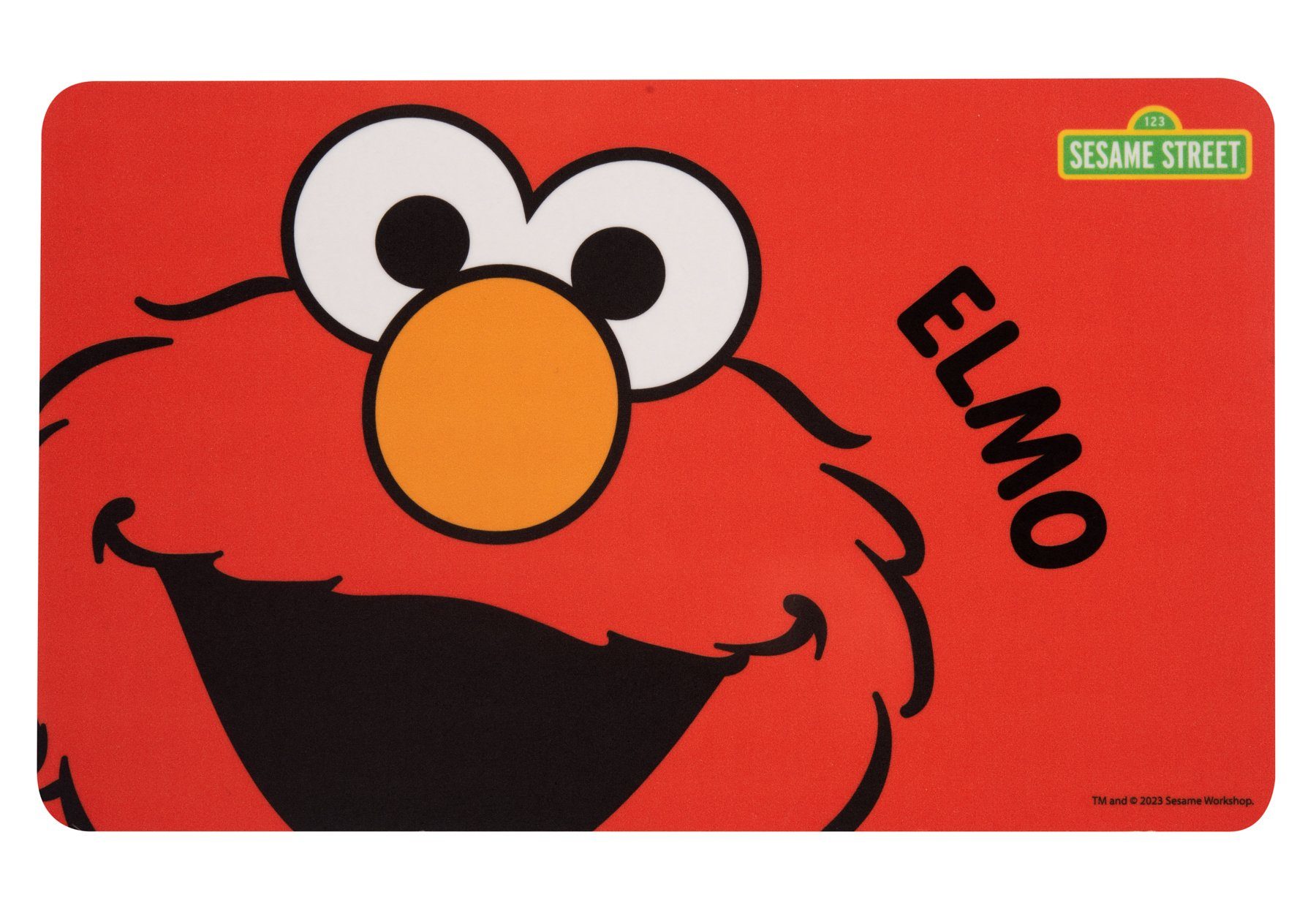 United Elmo, Frühstücksbrett - Labels® Resopal Frühstücksbrettchen Sesamtstraße