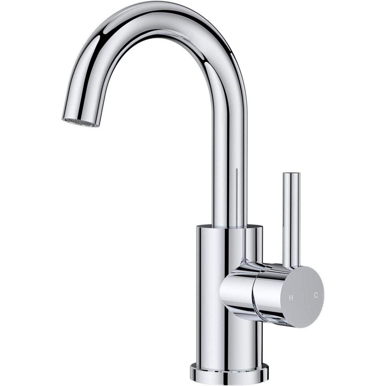 LuxusKollektion Waschtischarmatur HOCH WASCHTISCH-ARMATUR 360° DREHBAR CHROM