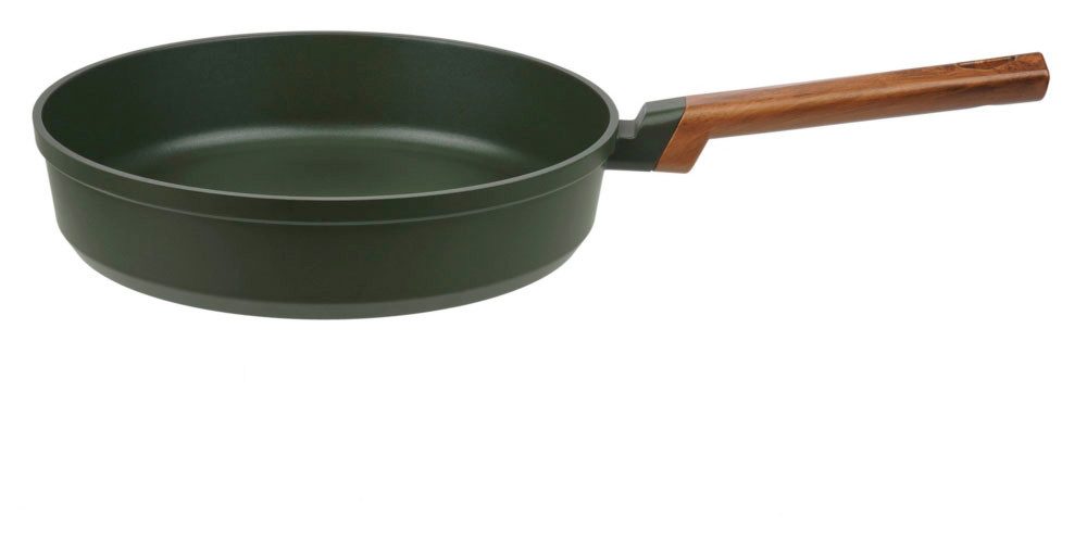 RESTO Kitchenware Bratpfanne Sadr, Universalpfanne langlebig und spülmaschinenfest, Aluminiumguss (1-tlg), Innere Queenhome-Antihaftbeschichtung für mehr Widerstandsfähigkeit