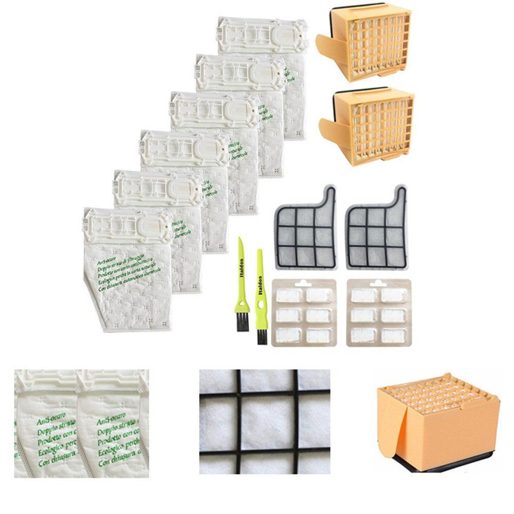 FELIXLEO Staubsaugerbeutel Staubsaugerbeutel-Set kompatibel für Kobold VK135 VK136, 1 St.
