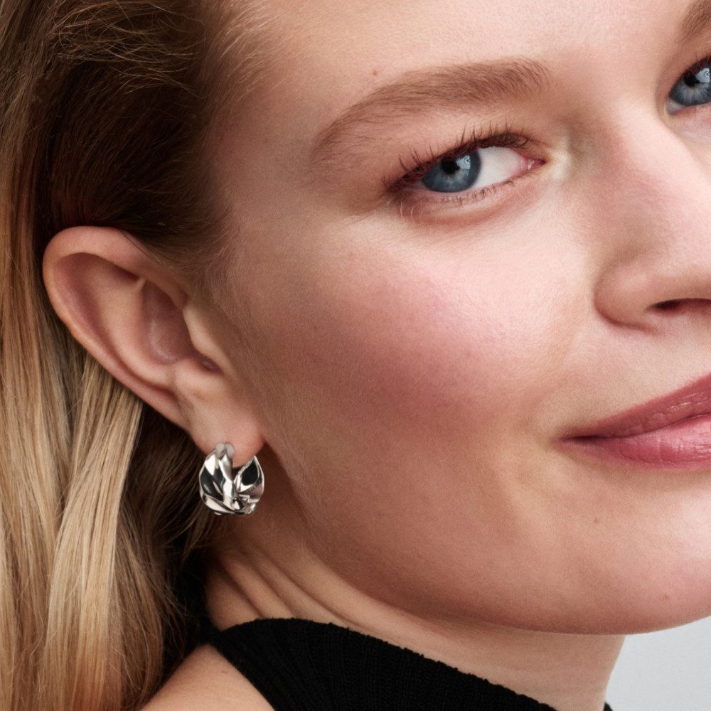 Pandora Paar Creolen 293874C00, Creolen, Silberfarben, günstig online kaufen