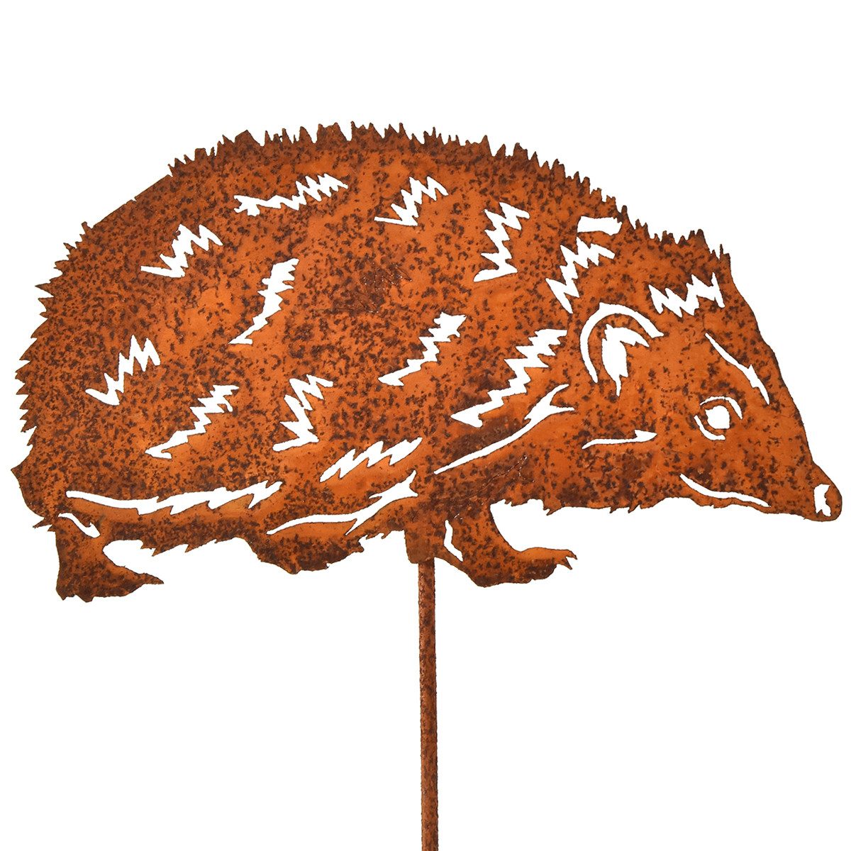 Viana Gartenfigur Gartenstecker Igel Metall Edelrost günstig online kaufen