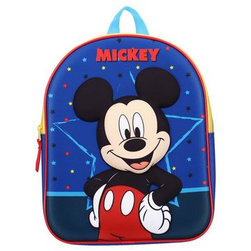 Vadobag Kinderrucksack 9 Liter Mickey Mouse Strong Together 3D (1-tlg), 3D