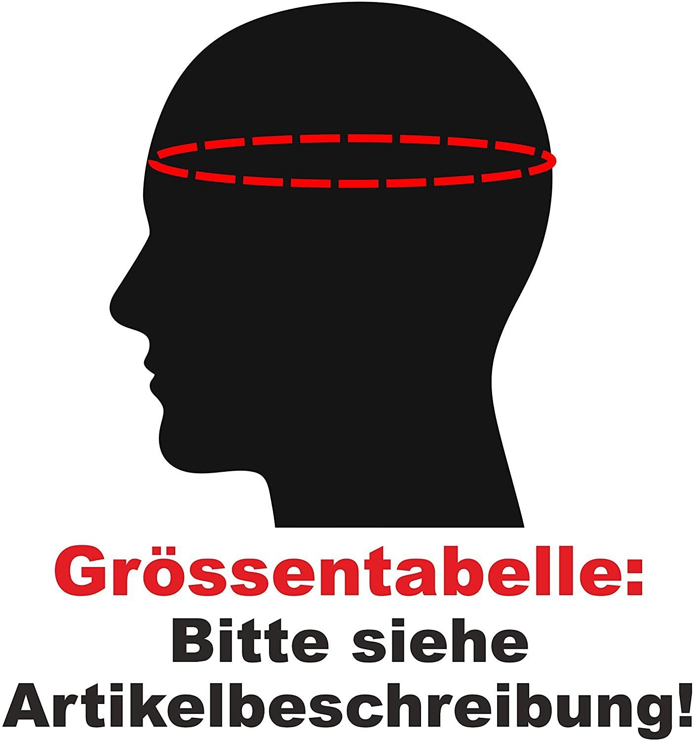 BAY-Sports Kopfschutz Kampfsport Gitter Maske Krav Maga Kick Boxen Budo Kopfschut, Luxusausgührung, Waffenkampf, SV, Vollkontakt, S - XL
