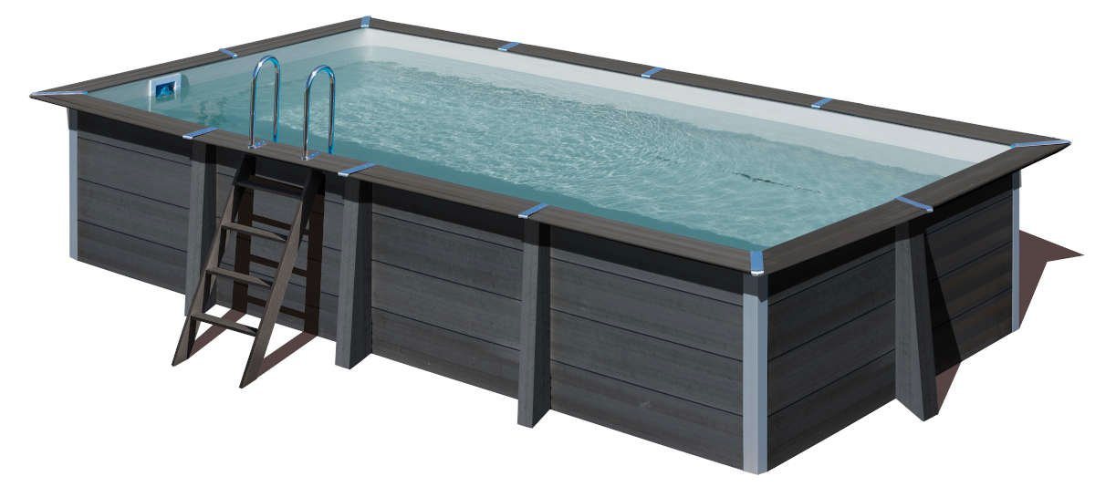 Thumbnail - Poolomio Pool Composite Set PLUS - Rechteckig 606 x 326 x 124 cm, inkl. Power 4.0 (Set)