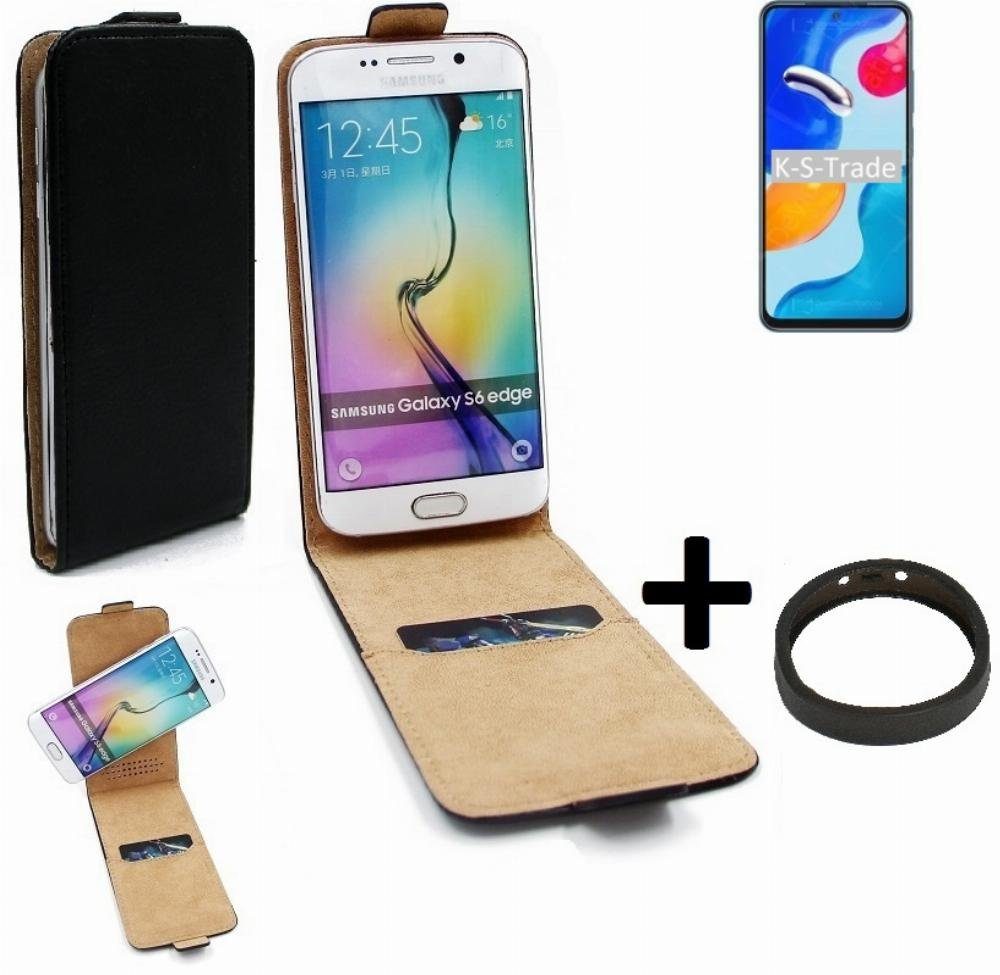 K-S-Trade Handyhülle für Xiaomi Redmi Note 11S Global, TOP SET Handyhülle 360° Flipstyle Schutzhülle Smartphone Tasche