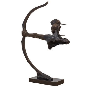 Aubaho Skulptur Bronzeskulptur Bronzefigur Dekoration Moderne Skulptur Antik-Stil