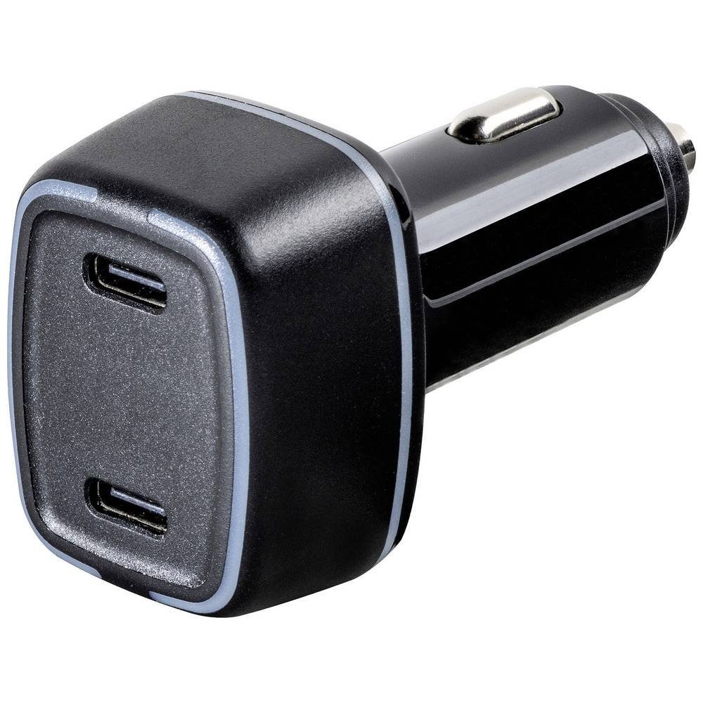 Vivanco Super Fast Power Delivery Car Charger, Dual Kfz USB-Ladegerät