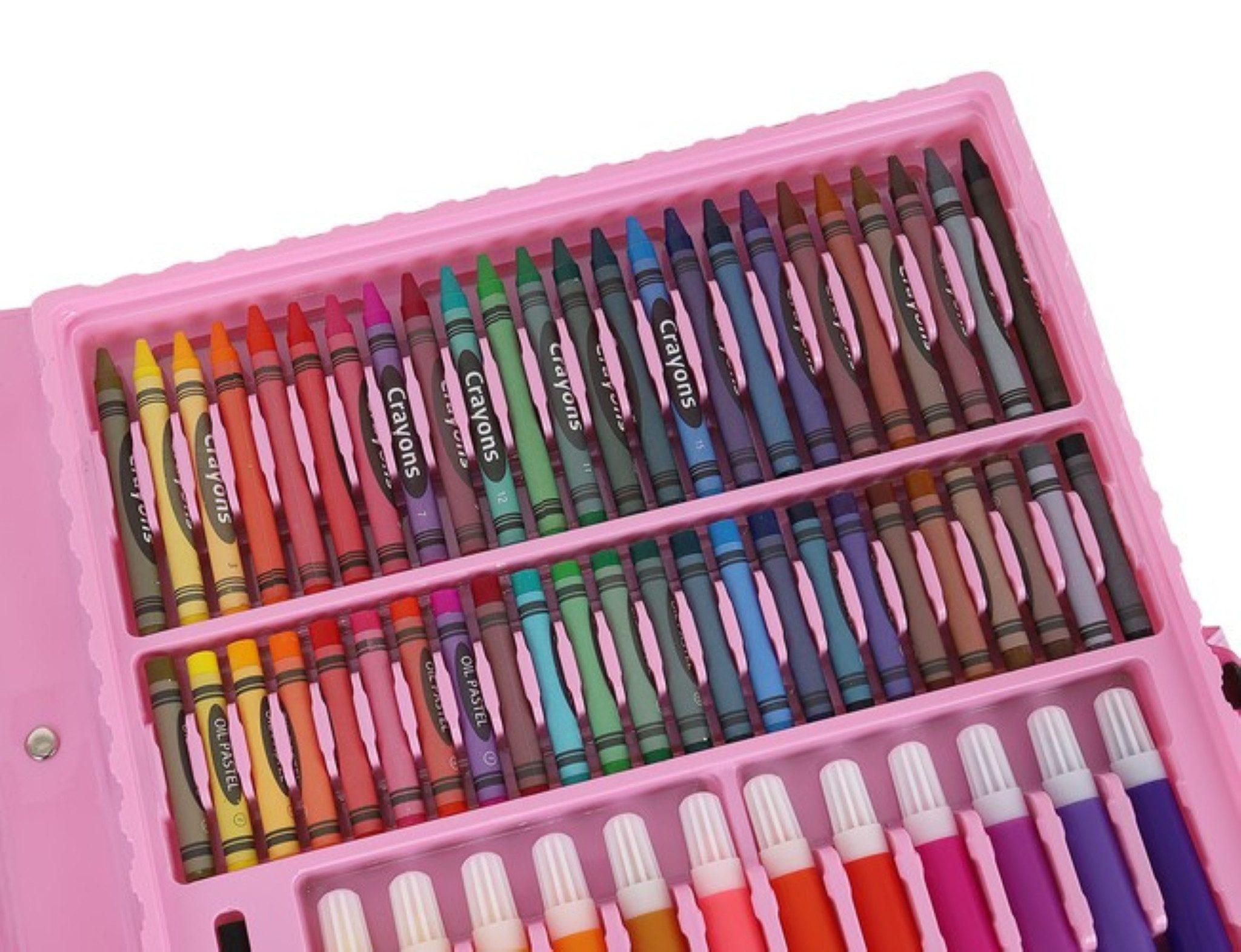 MAALEO Bastelfarbe Kunstkoffer Deluxe: Malset 168-teilig, DIY, Umfangreiches Malkoffer Set mit Viel Zubehör