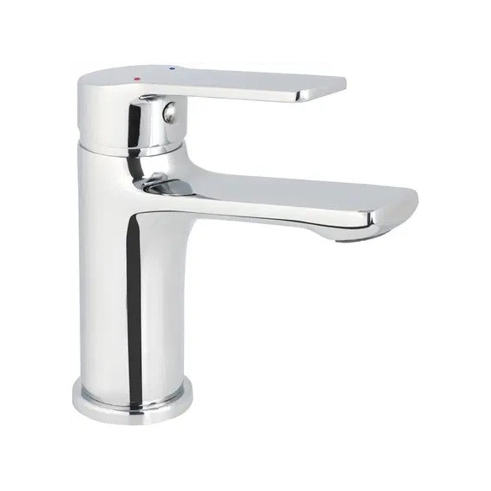 Deante Waschtischarmatur Waschbeckenarmatur Chrom Einhebelmischer mit klassischem Design