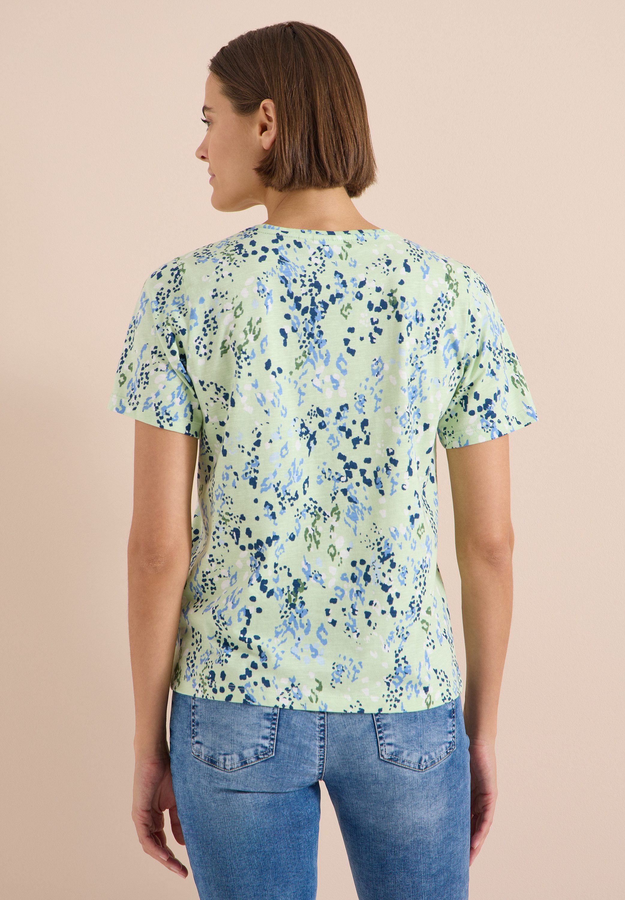 CECIL T-Shirt aus reiner Baumwolle
