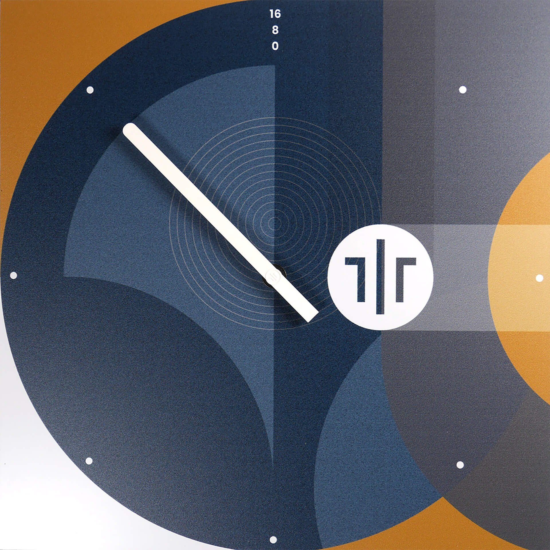 RETRO. THE ONZENO Wanduhr Design-Uhr) cm (handgefertigte 29x29x3