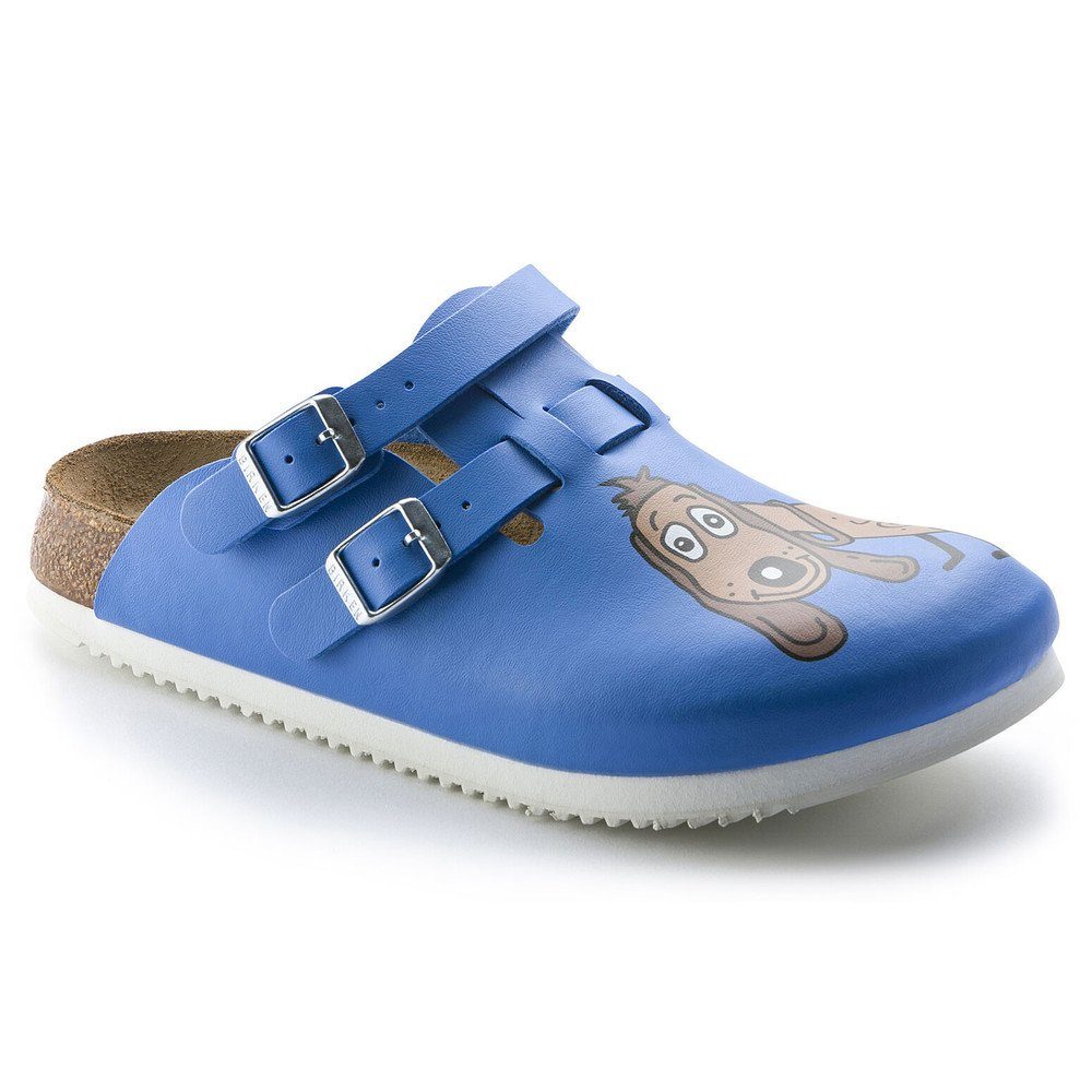 Birkenstock Clog Kay Superlauf, Birko-Flor, Dog Blue Pantolette