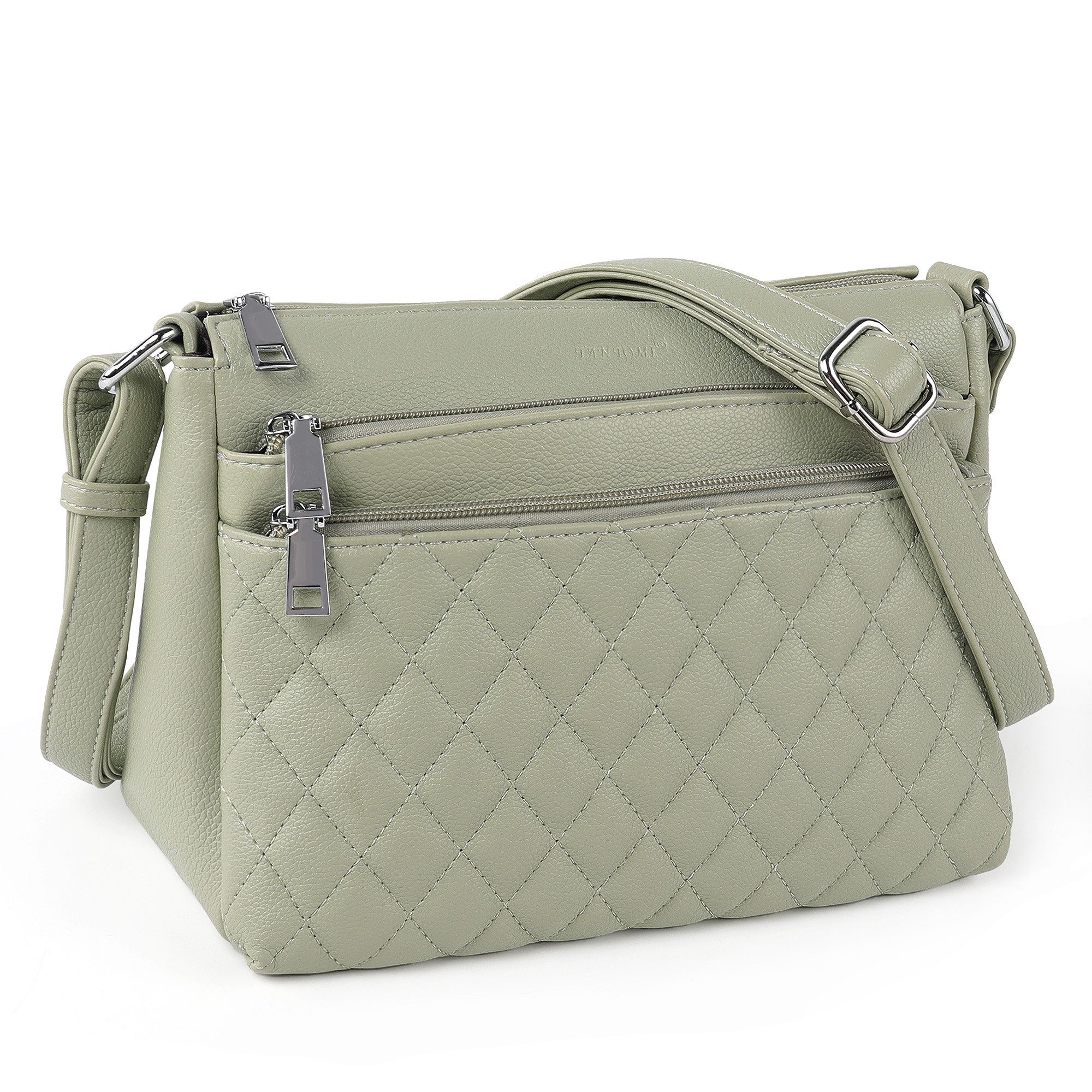 TAN.TOMI Umhängetasche Mittelgroß Kreuztasche Damen Retro Mode Handtasche, günstig online kaufen