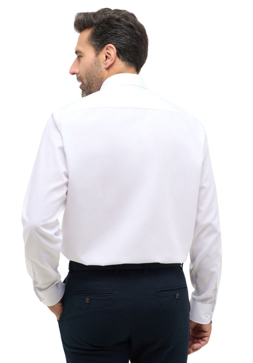Eterna Businesshemd 1100-F170, Slim Fit Hemd Langarm in 100 % Baumwolle Kent Kragen