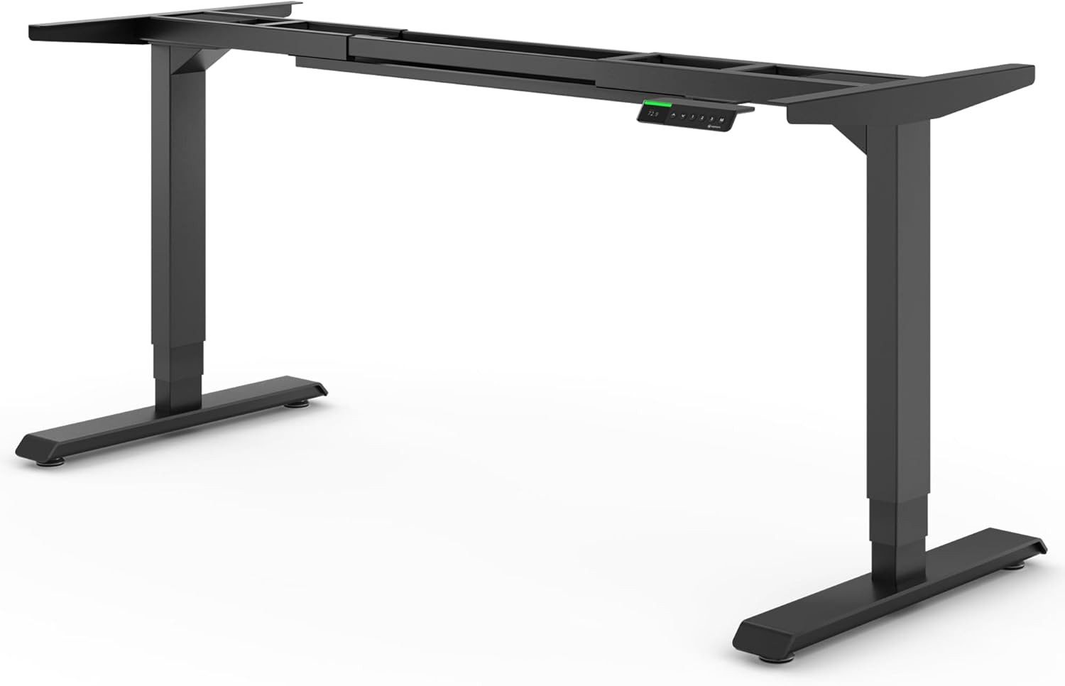 Ergotopia Schreibtisch Ergotopia® Desktopia Pro X Höhenverstellbarer Schreibtisch Gestell, elektrisch verstellbarer Bürotisch inkl. edlem OLED-Display