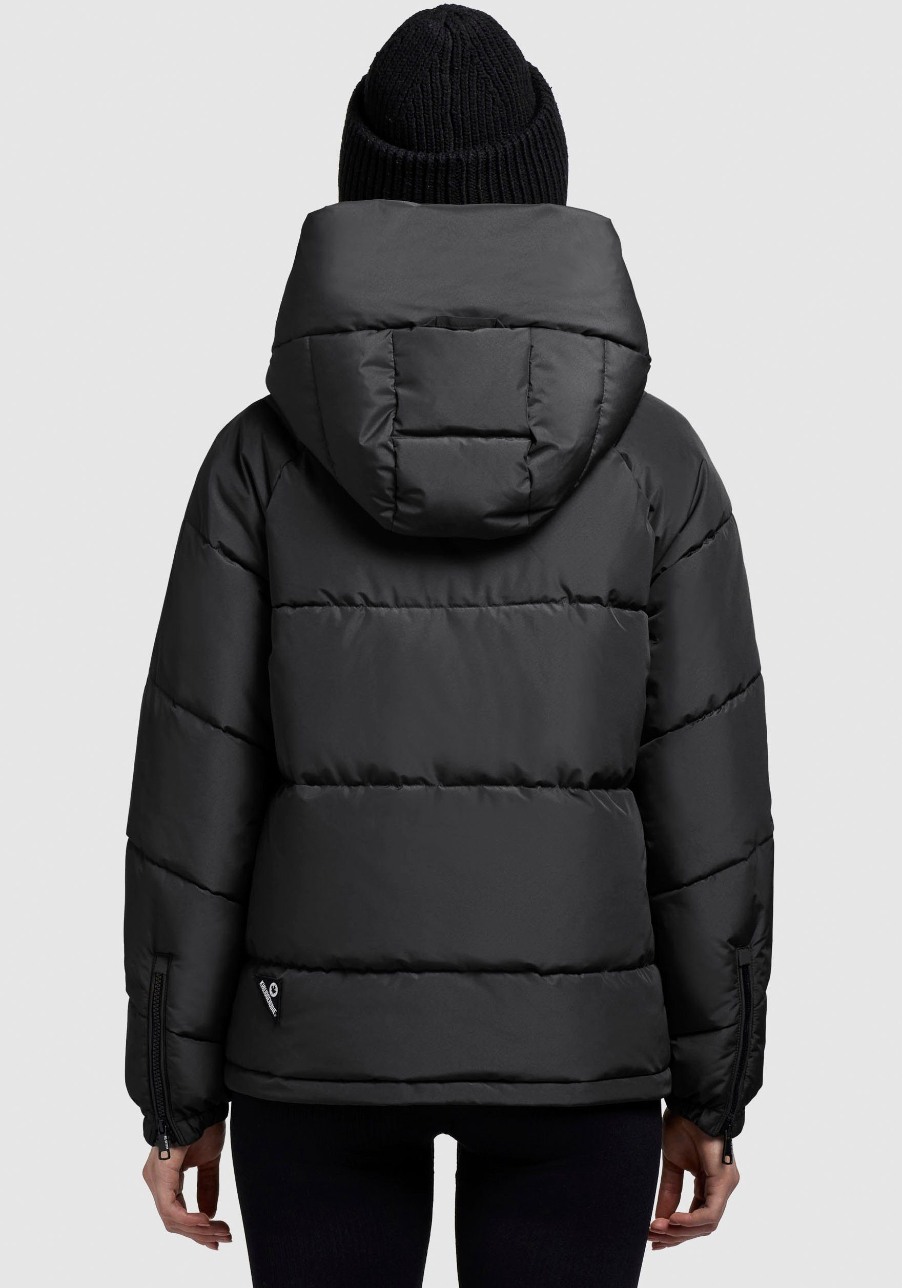 ESILA4 BLACK Steppjacke khujo