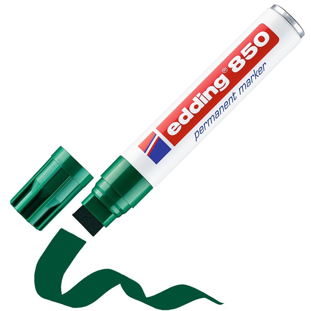 edding Permanentmarker 850, (1-tlg), wisch- und wasserfest