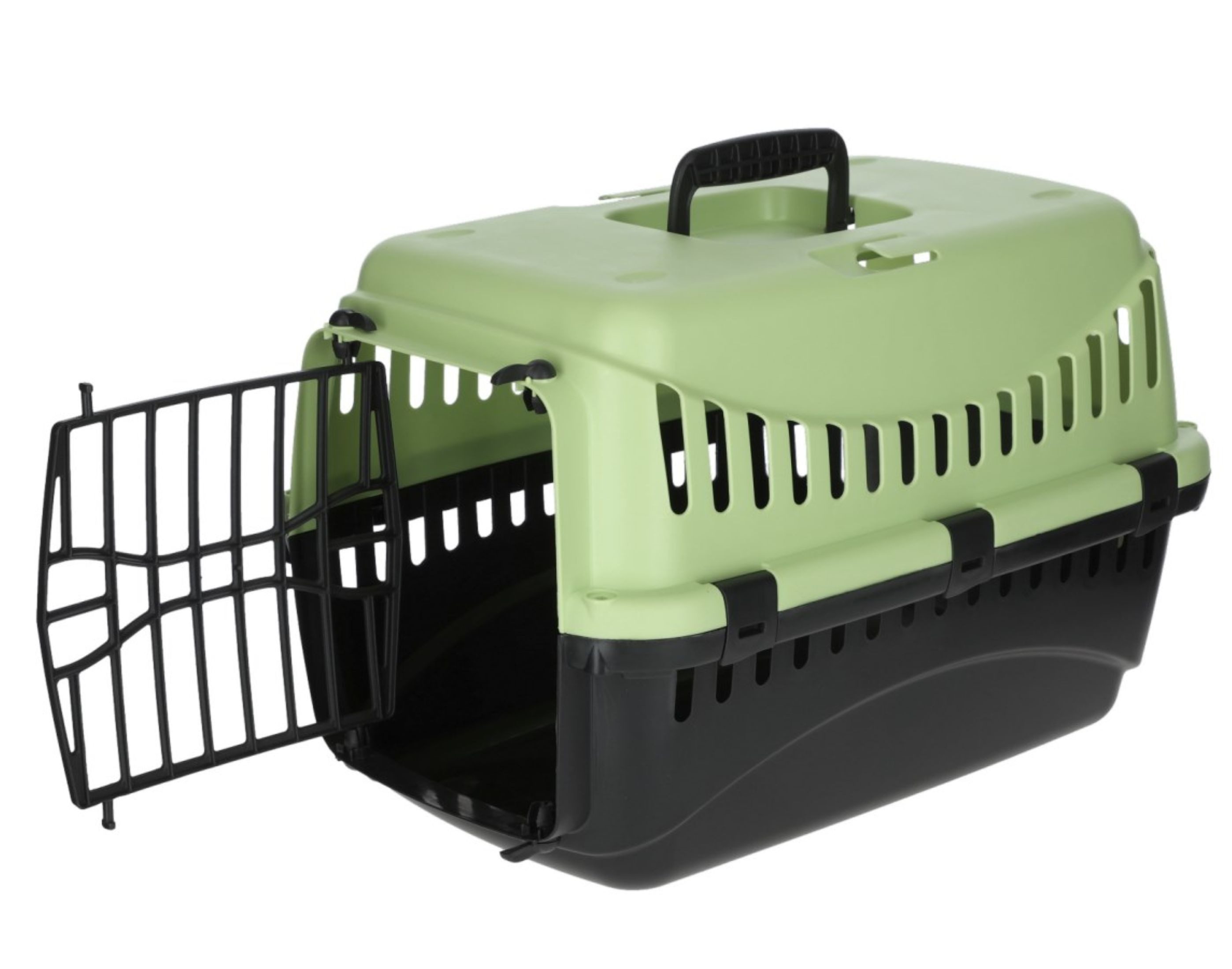 Kerbl Tiertransportbox Kerbl Transportbox Expedion m.Kunst. 45x30x30cm, Grün/Dunkelgrau 81347