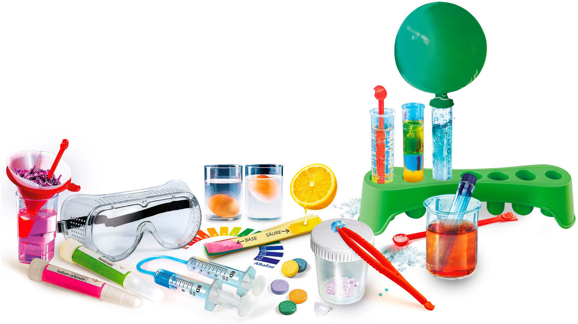 Clementoni® Experimentierkasten Galileo Lab, Mein Chemie-Labor, Made in Europe